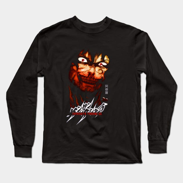 Ohma Tokita Kengan Ashura Long Sleeve T-Shirt by JPNDEMON